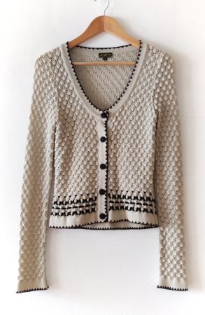 LENA HOSCHEK Jacke FERNANDO Cardigan Sand Landhaus Gr.XS