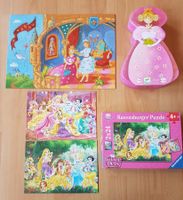 3 x  PRINZESSIN PUZZLE RAVENSBURGER /  DJECO (AB 4 JAHREN)