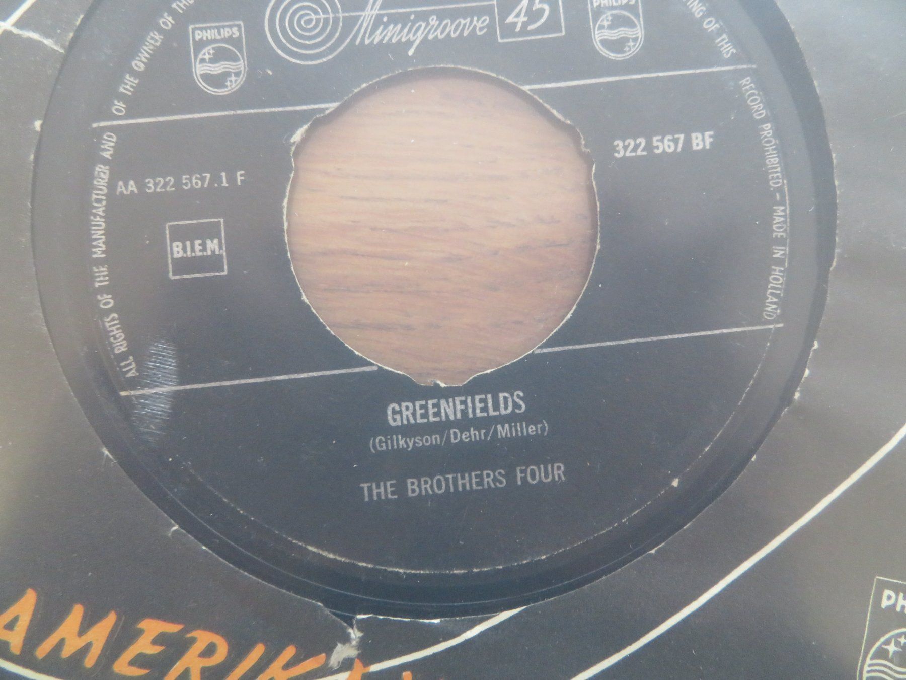 Schallplatten: The Brothers Four - Single Schallplatte Philips – Gebraucht aus Zürich von max_cp5f