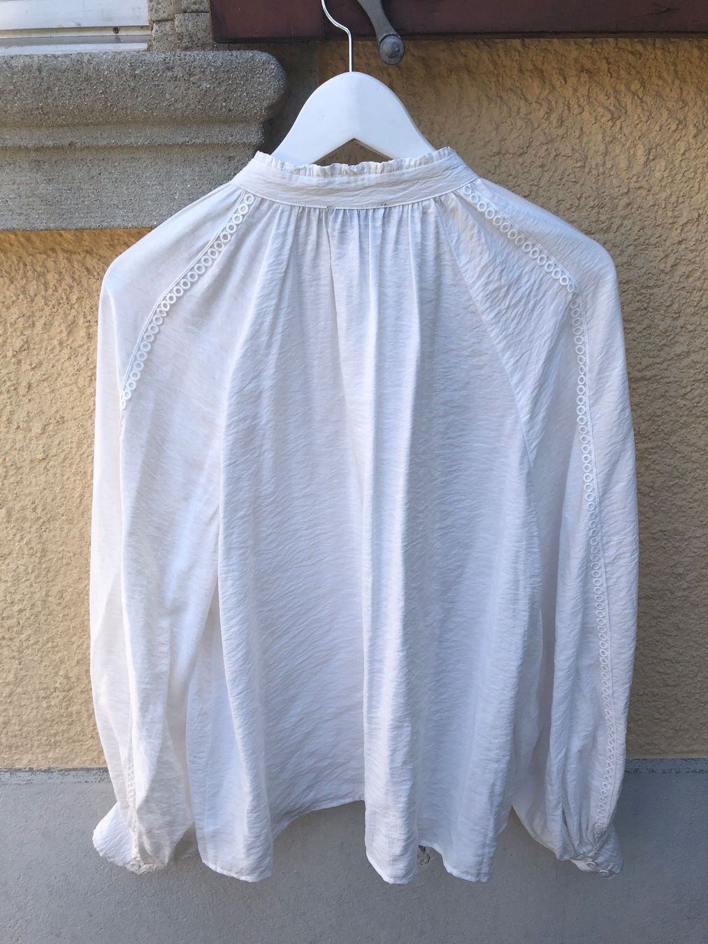 C&A Blusen: C&A Bluse weiss mit Spitze – Gebraucht aus Wädenswil von Pixie_ 3