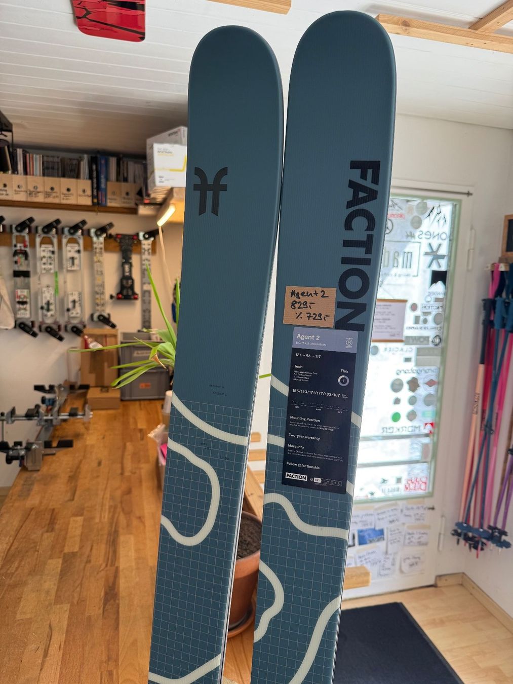 Faction Sci: Faction Agent2 187cm – Nuovo e nell'imballaggio originale da Andermatt venduto da Made_In_Andermatt 2