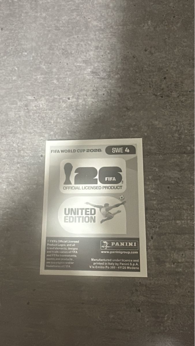 Panini Carte collezionabili: SWE 4 , FIFA WORLD CUP 2026 PANINI  – Nuovo (secondo la descrizione) da Frauenfeld venduto da 1PegPeg1 1