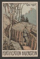 WK1 Einheitskarte Festungstruppen Nr. 1