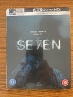 Se7en Steelbook 4K Ultra HD Blu-ray UK Import 