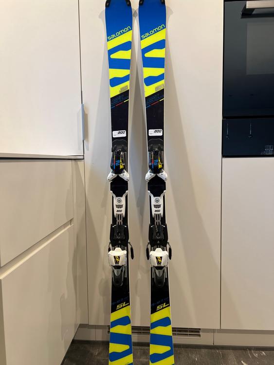 Salomon Slab FIS Slalom Ski 157 Worldcup + X12 Bindung | Kaufen