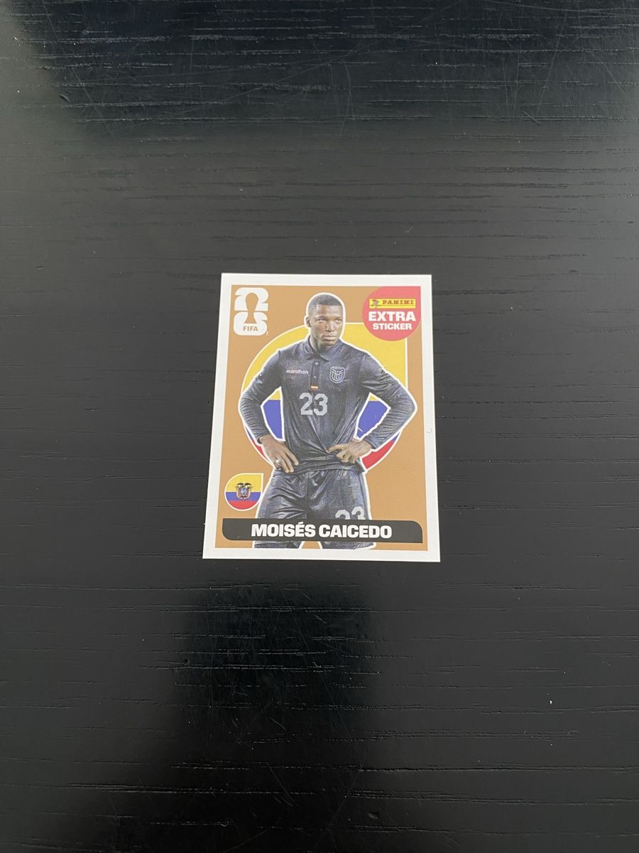 Panini Cartes à collectionner: Extra Sticker Moises Caicedo – Neuf (Voir description) à Bern par AndrinHolzer