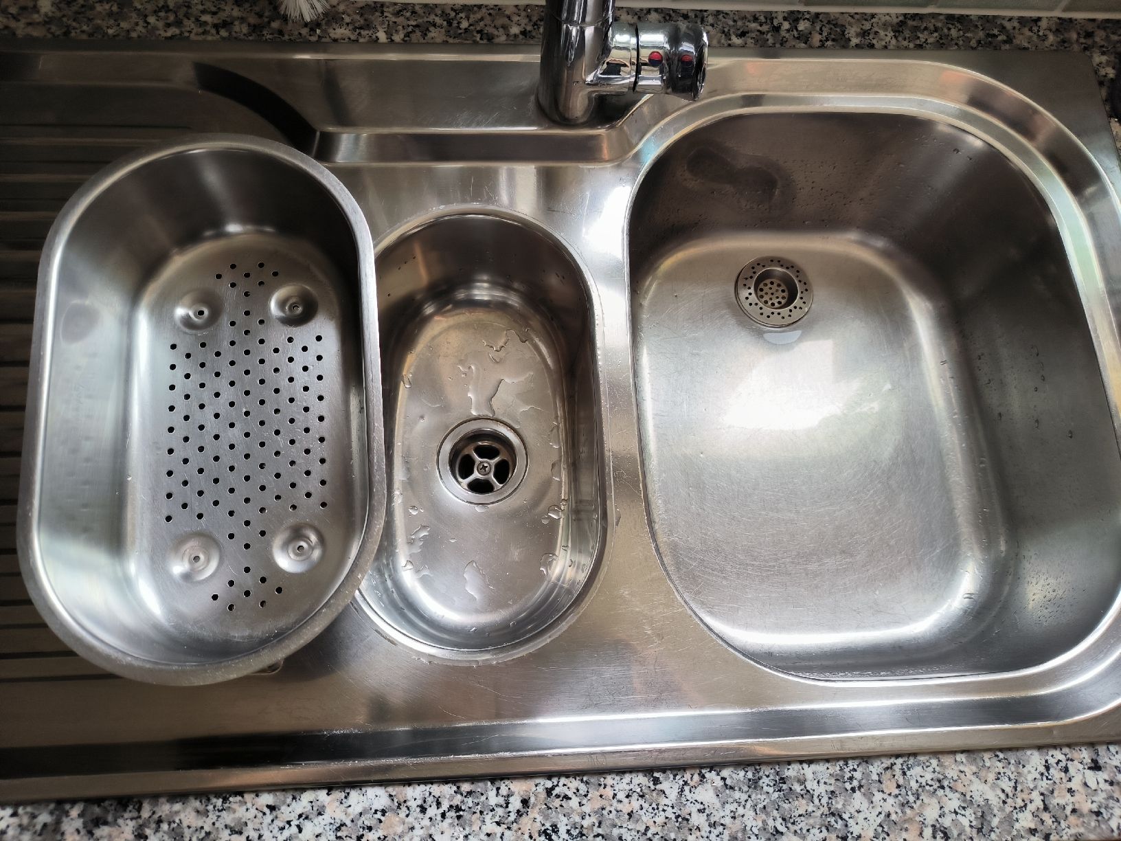 Lavabi & lavandini: Waschbecken Chromstahl – Usato da Othmarsingen venduto da Othm13 1