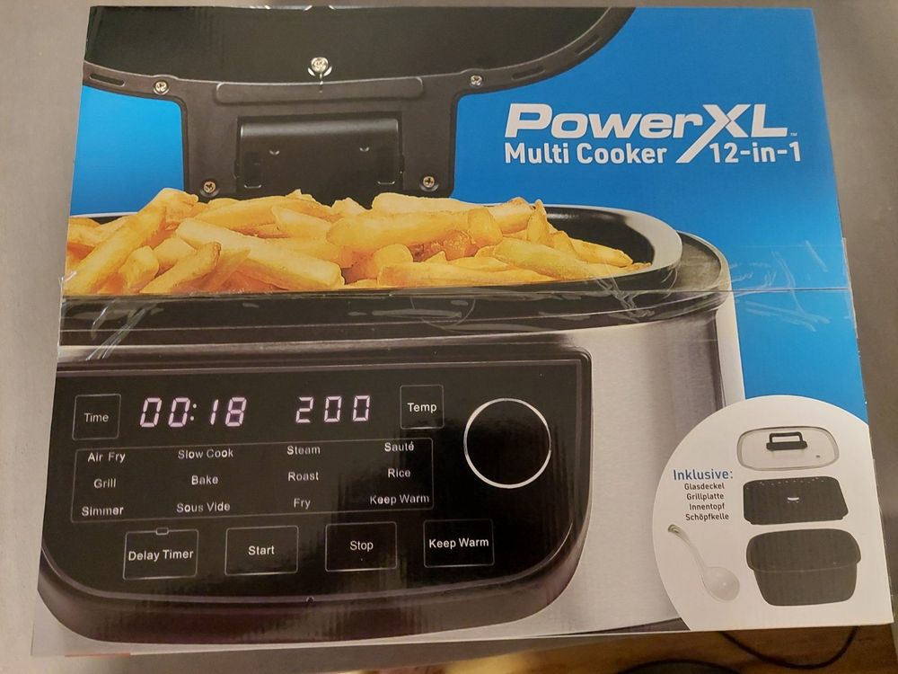 Power XL Multi Cooker 12 in 1 neu ovp Comprare su Ricardo