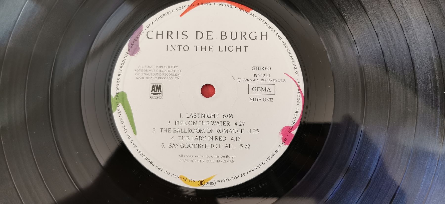 Dischi in vinile: Chris de Burgh - Into The Light LP – Usato da Hochfelden venduto da Stburri0 4
