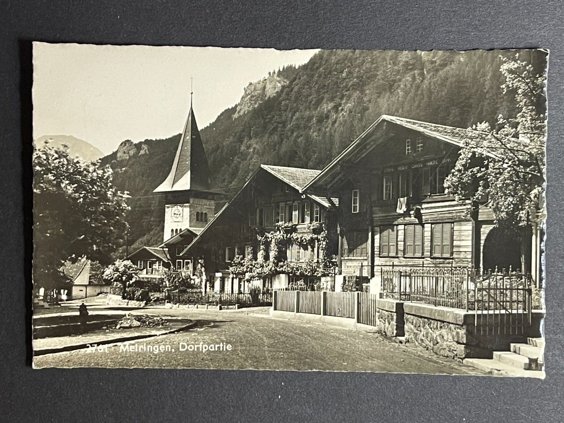 Cartoline postali: Meiringen, Dorfpartie – Usato da Steg VS venduto da danwer74