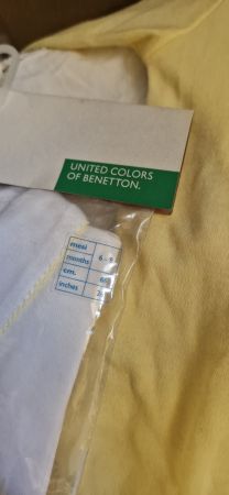 ensemble pyjama doux pour bébé Benetton - vintage neuf