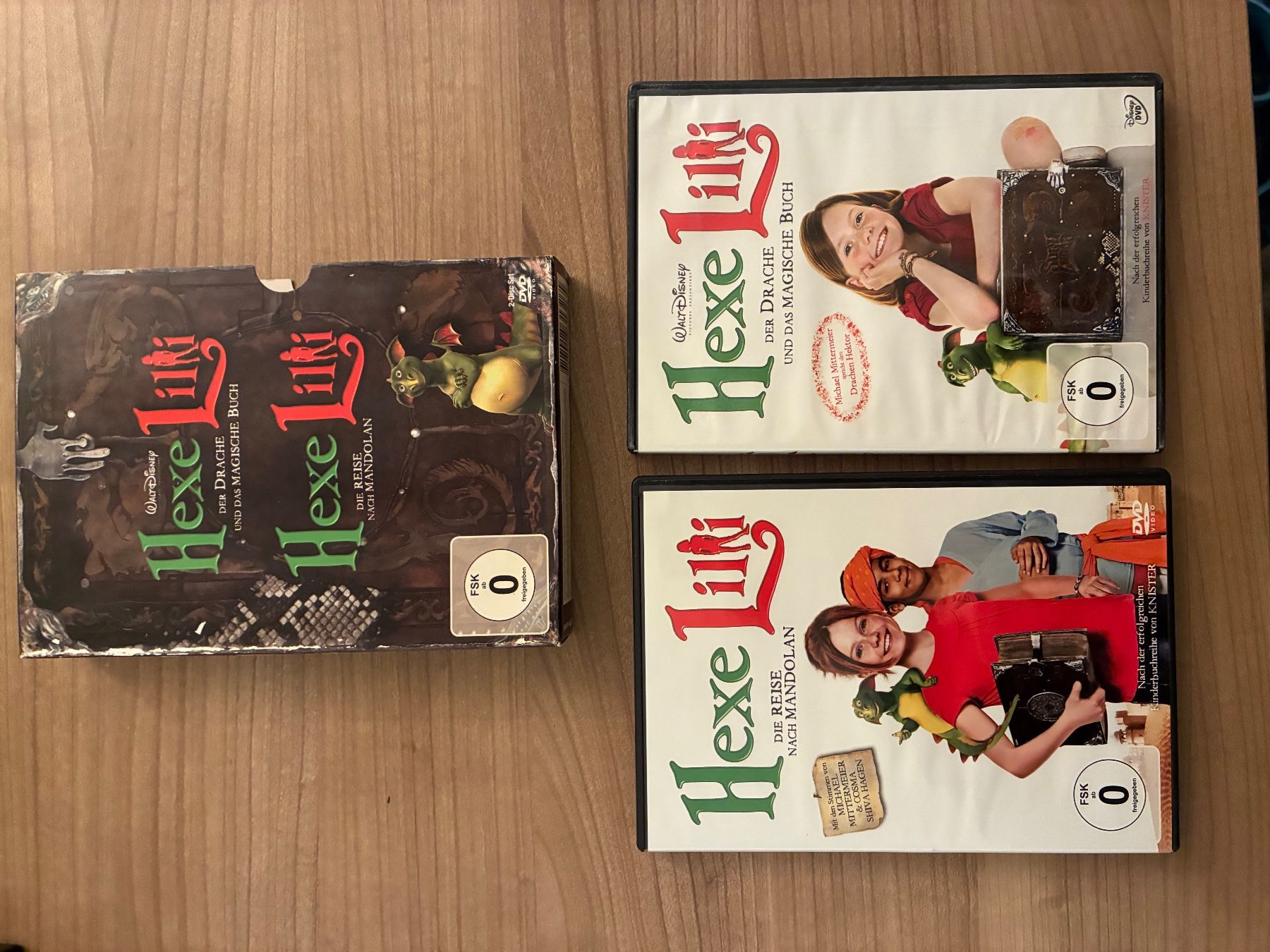 Tutti i DVDs: Hexe Lilli DVD Box & 2 Einzel-DVDs, Super Zustand! – Usato da La Tour-de-Peilz venduto da leu_hnf6