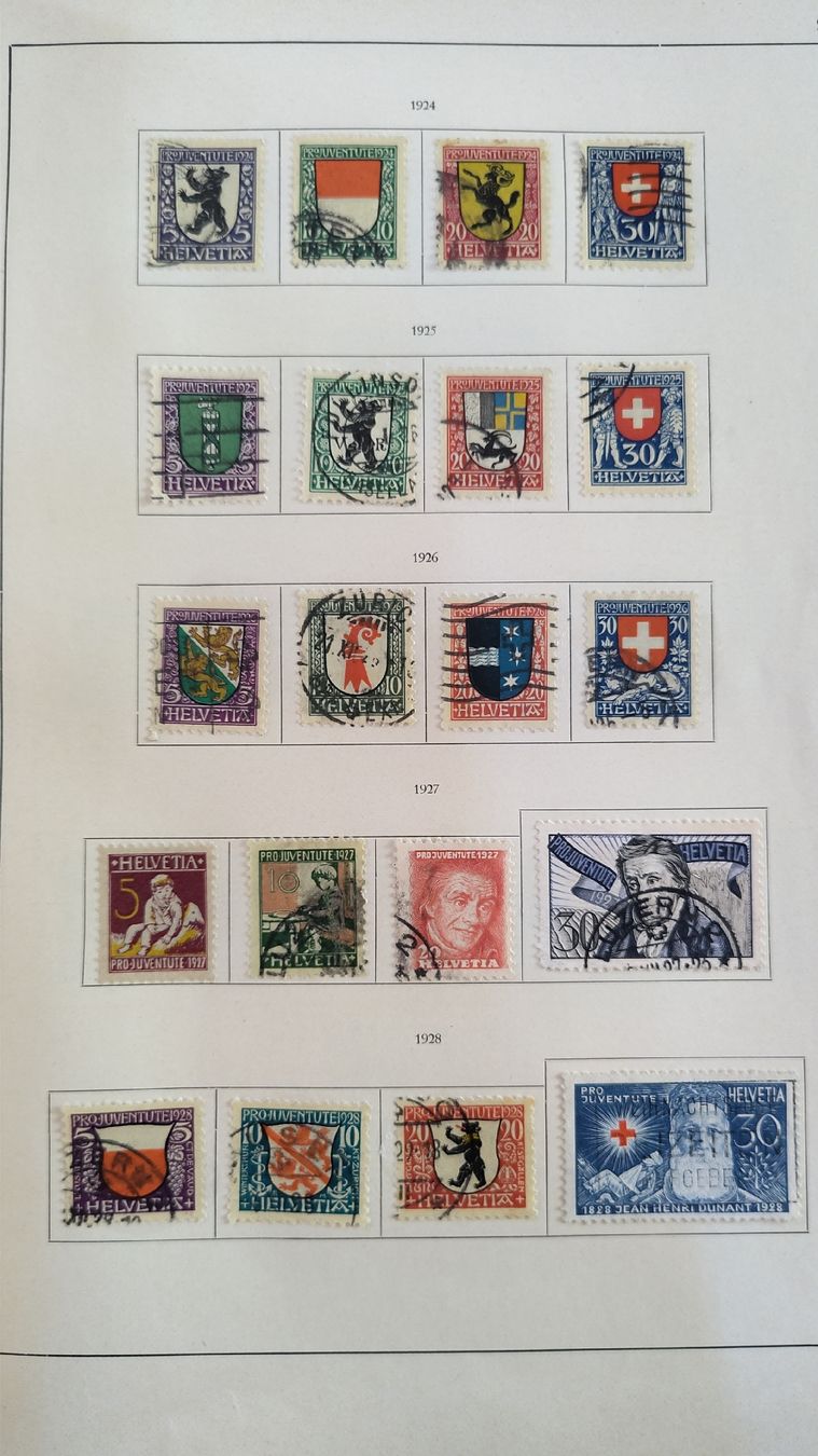 Tutti i francobolli: Grosses Briefmarken Album ab Rayons!!! – Usato da Bolligen venduto da PhilHan 4