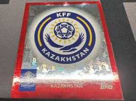 Topps Uefa Euro EM 2024 TOPPS FOIL KAZ 1 Wappen / Flag