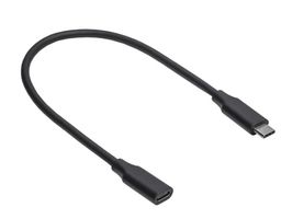 USB-C male to female 0,3m