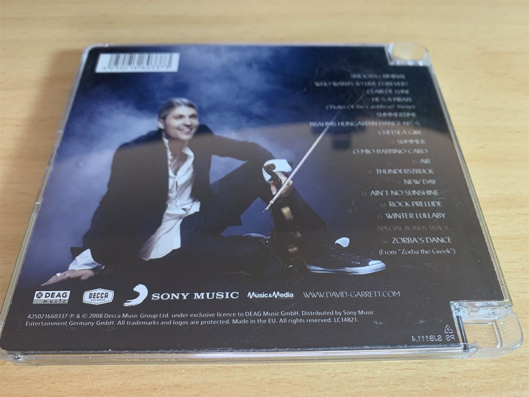 CD: David Garrett – Encore – Usato da Rikon im Tösstal venduto da Alpenmutz 1