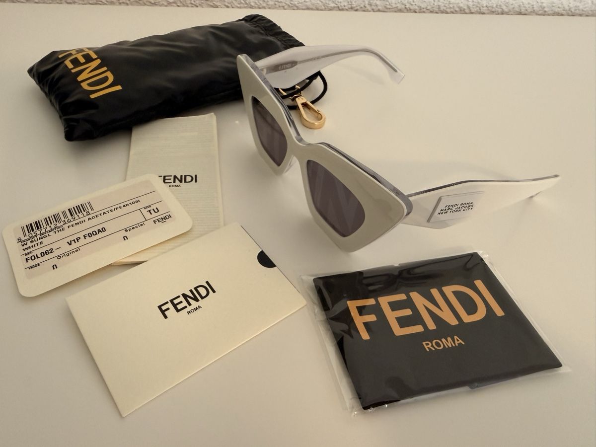 Fendi Occhiali & Lenti: Fendi x Marc Jacobs Oversized cat eye sunglasses NEW – Nuovo (secondo la descrizione) da Stallikon venduto da micimaci2 1