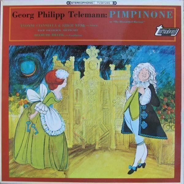 Schallplatten: Georg Philipp Telemann - Pimpinone NM LP – Gebraucht aus Genève von Cockattoo