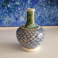 Seltene antike osmanische Vase von Iznik Kutahya, persisch-t
