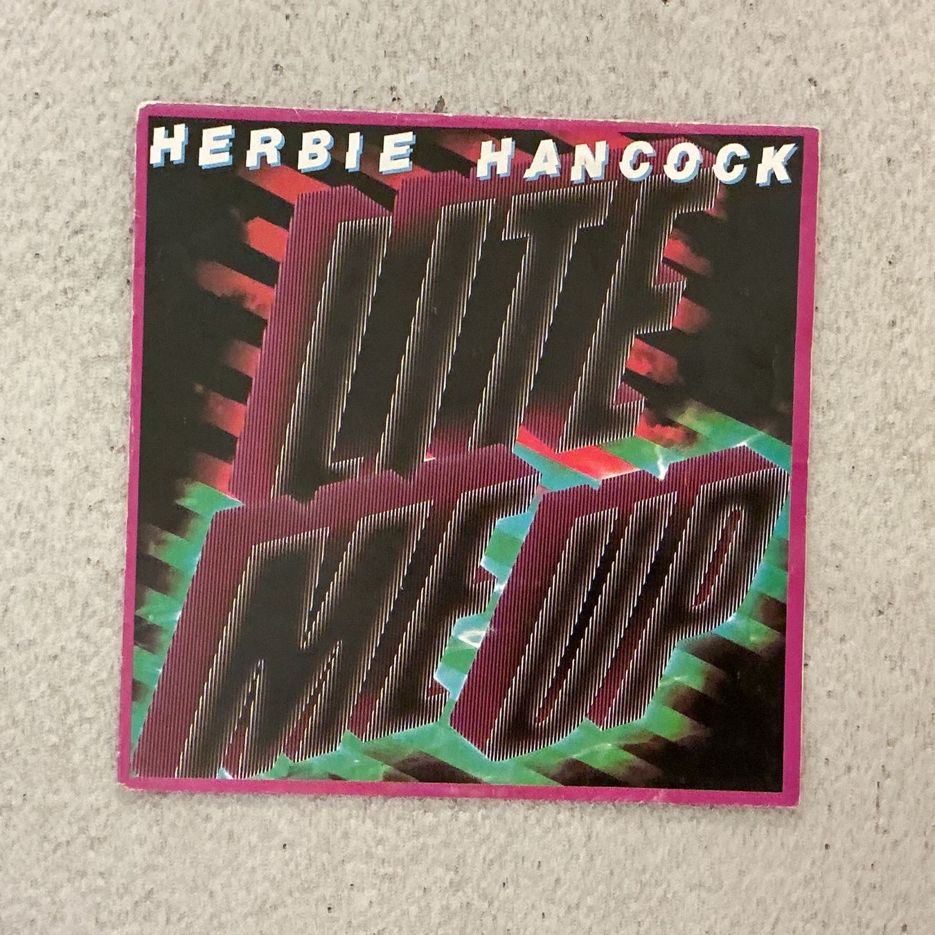 Vinyles: Herbie Hancock Single - Lite Me Up – D'occasion à Winterthur par Tumko_7_Vinyl