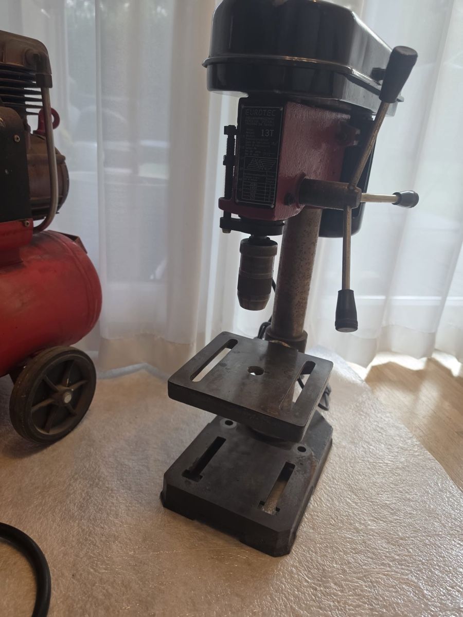 Trapani: Tischbohrmaschine und Kompressor Set gebraucht – Usato da Grenchen venduto da Mary.J 5