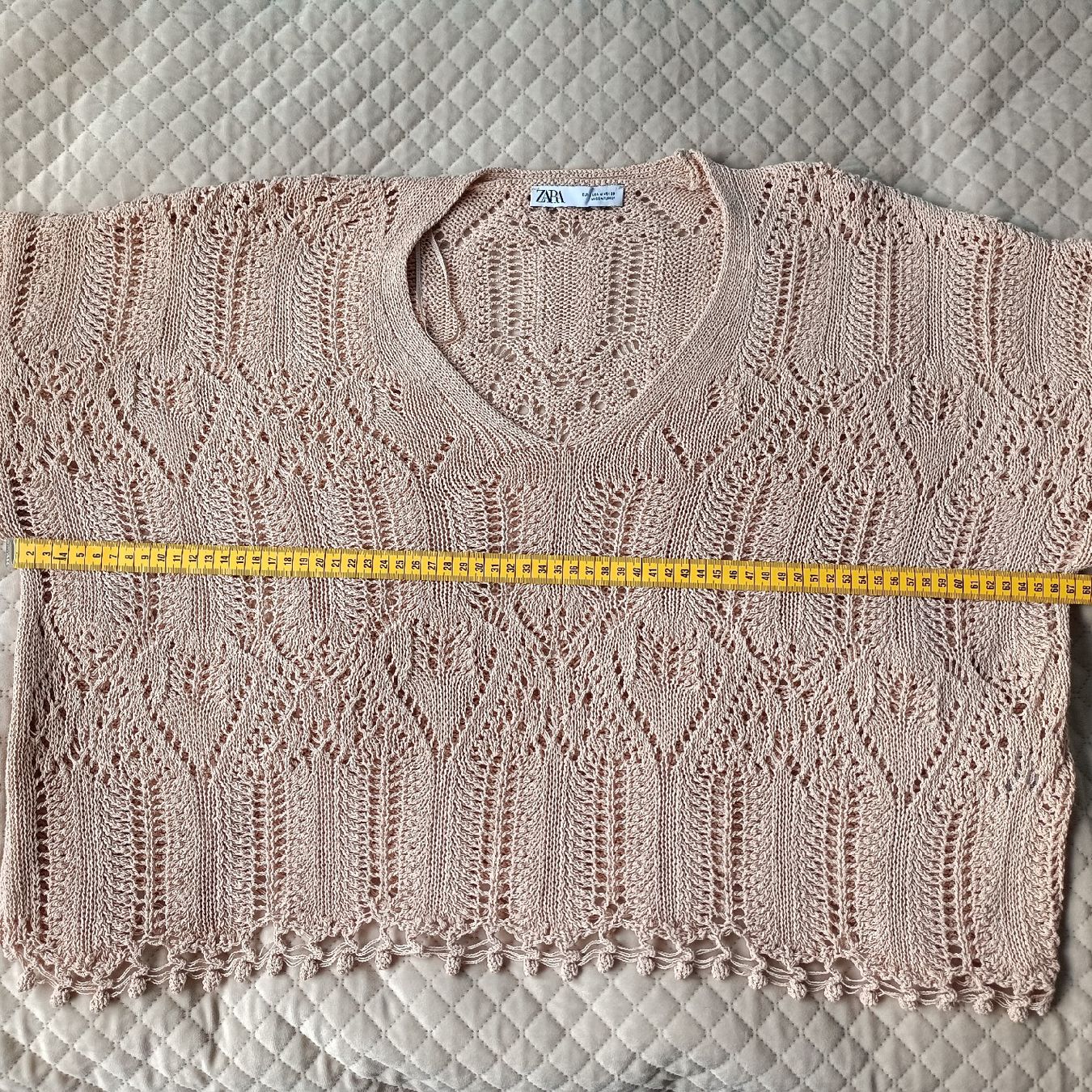 Zara Top: zara häkel Strick crop shirt – Nuovo (secondo la descrizione) da Pfäffikon sz venduto da Suim 2