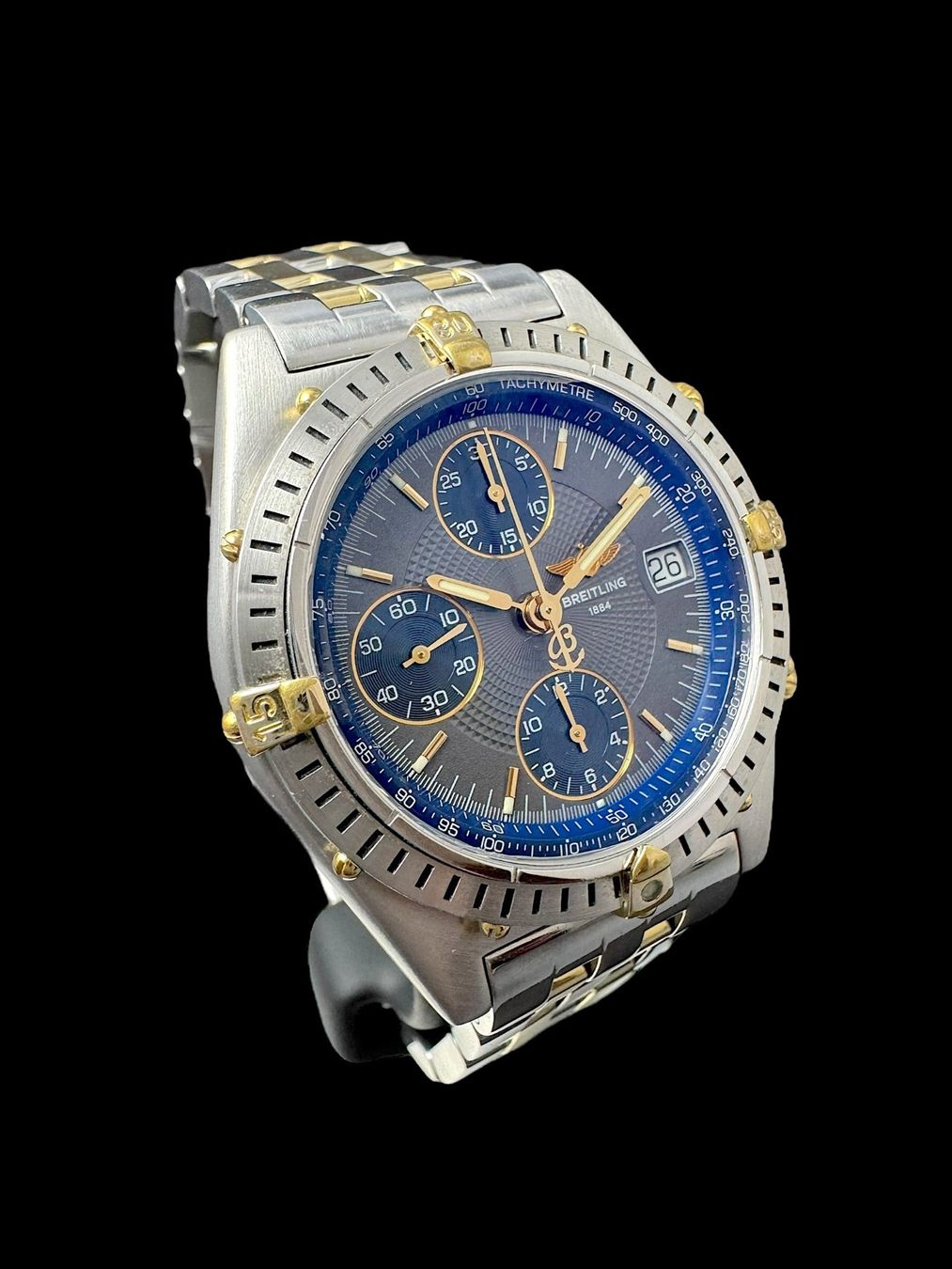 Breitling Orologi: Breitling Chronomat Bicolor Automatic 40mm Fullset *U1138 – Usato da Zürich venduto da GalerieInauen 3