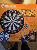 Unicorn Dartboard XL 17 Zoll doppelseitig neu