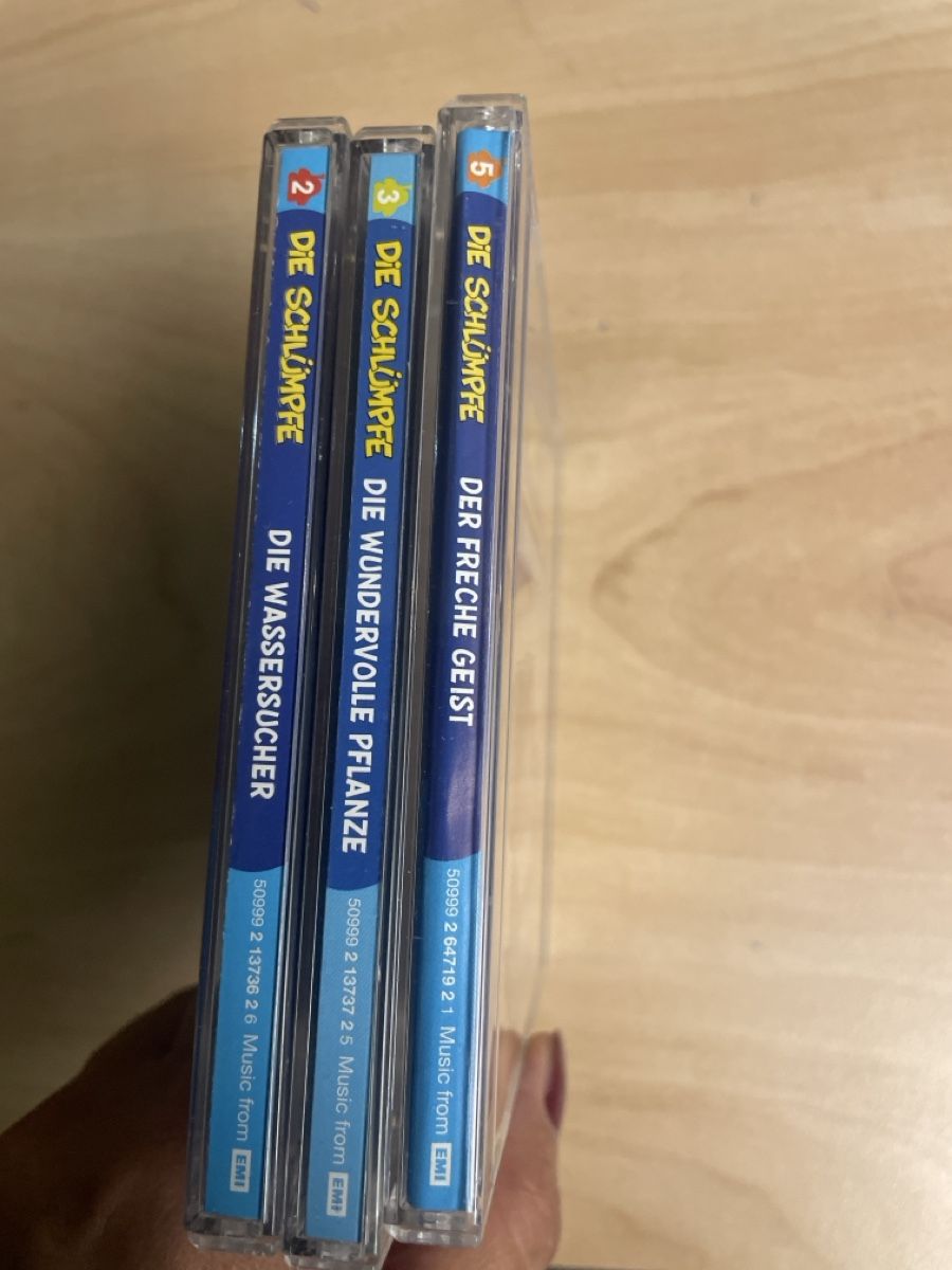 CDs: 3 Die Schlümpfe CDs Hörspiele – D'occasion à Obergerlafingen par cabo4 3