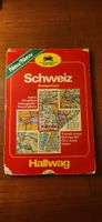 Carte routière Suisse Hallwag - 1987 Collectionneur!