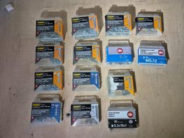 LOT DE VIS ET QUINCAILLLERIE - ASSORTIMENTS VARIÉS