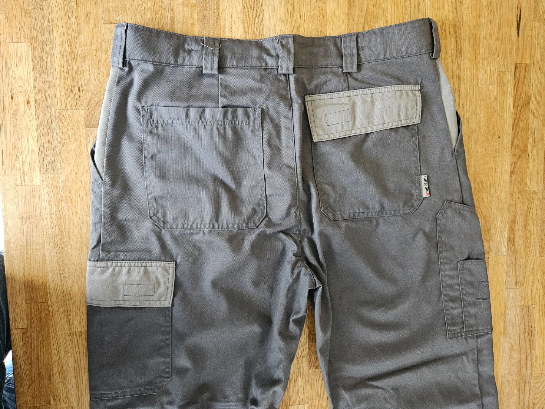 Pantaloni: Arbeitshose Gr. 48 /M grau Neuw. Marsum /Polyester-Baumwolle – Usato da Einsiedeln venduto da Salusa 6