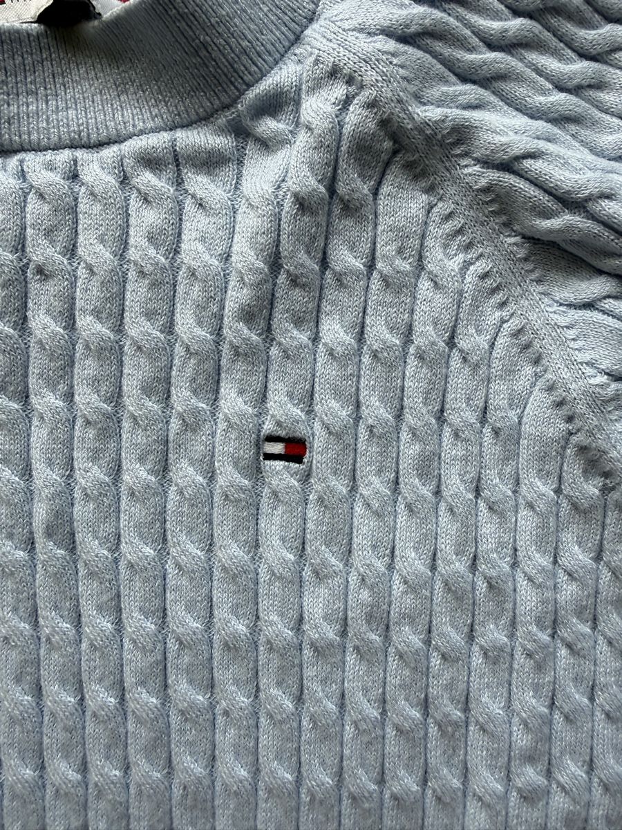 Tommy Hilfiger Pullover & Sweatshirts: Tommy Hilfiger Strickpullover Grösse S blau – Neu (gemäss Beschreibung) aus Wettswil von alaskabaer 2