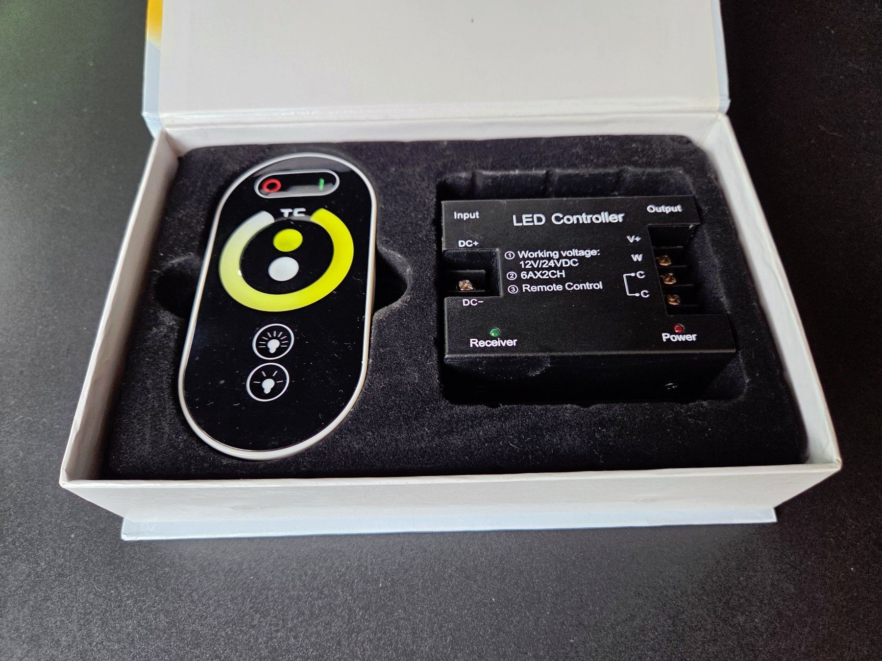 Sistema di controllo: LED Controller 2x6A, 12-24V, Fernbedienung – Usato da Windisch venduto da birdy_one 2