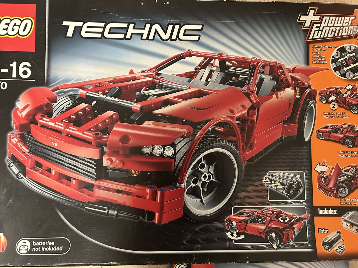 Lego Kit di costruzioni: LEGO Technic 8070 Super Car, rot, OVP – Usato da Wegenstetten venduto da Sportcrispy 2