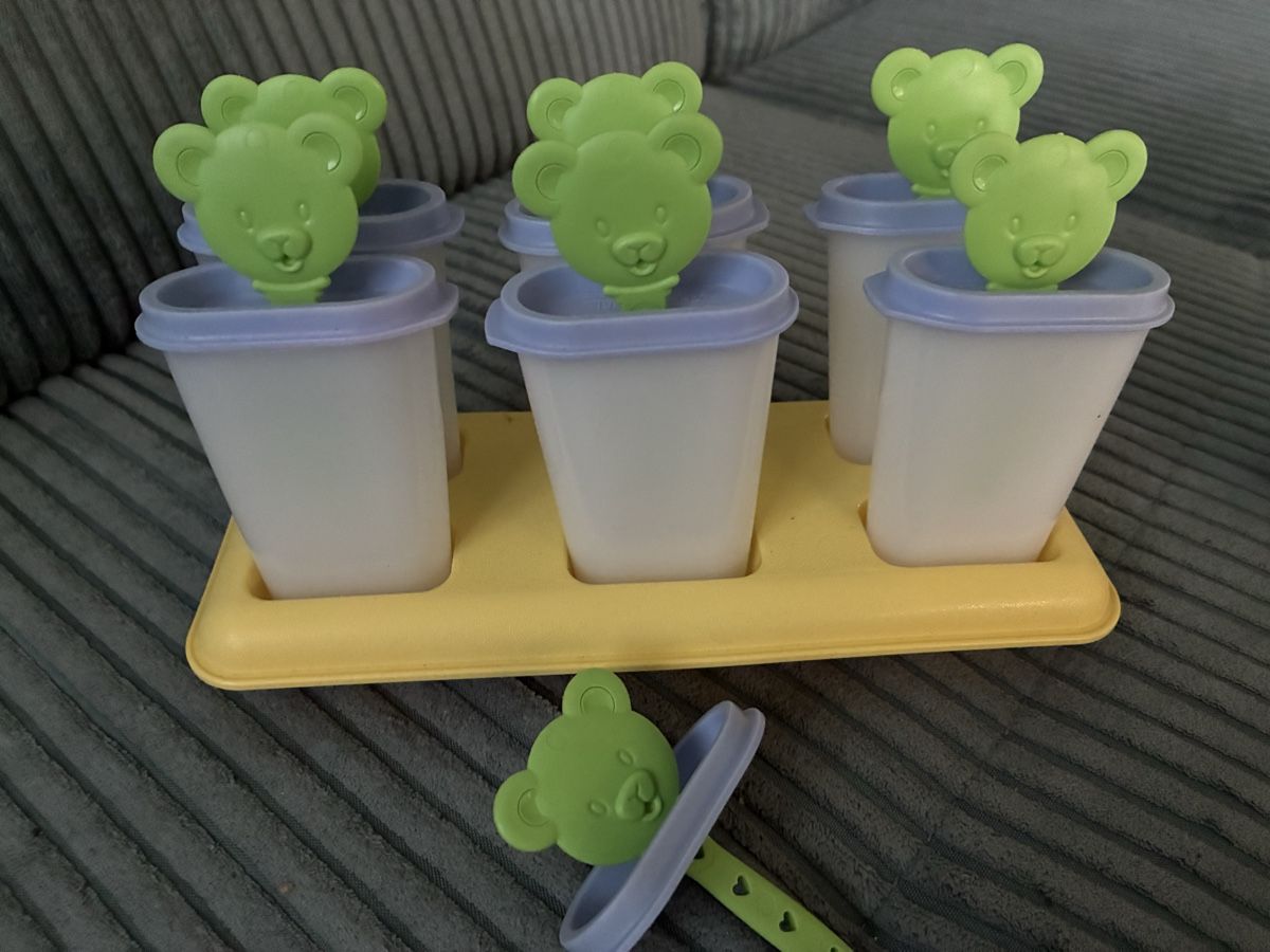 Tupperware Contenitori & Simili: Tupperwar Glaceform Kinder Bärenform 6er Set neu! – Nuovo (secondo la descrizione) da Oberrüti venduto da Jomaru