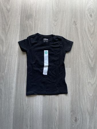 Schwarzes T-Shirt, Grösse 110/116, Neu mit Etikett!