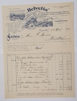 Langenthal 1905 - Litho Briefkopf,  Kaffeesurrogat-Fabrik