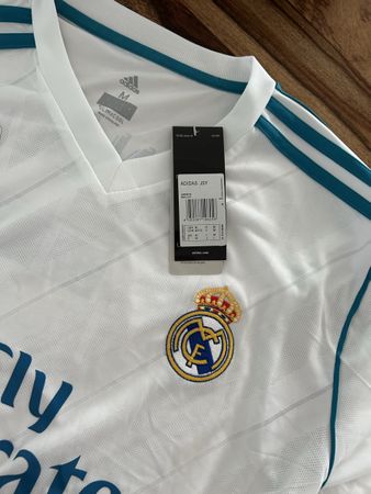 Weisses langes Trikot von Real Madrid Adidas