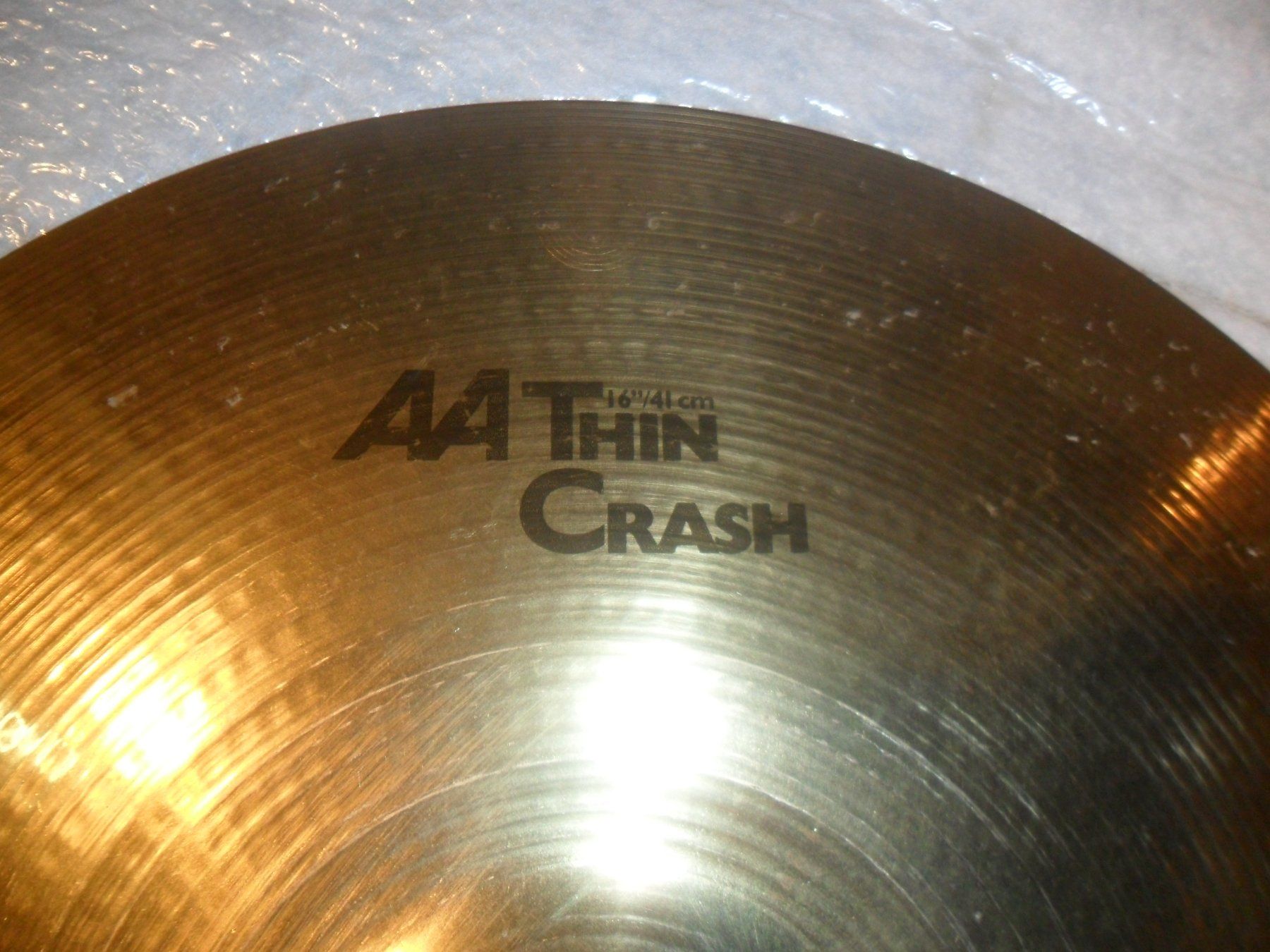 Sabian Strumenti musicali: Sabian AA Thin Crash 16" – Usato da Aesch BL venduto da isc_85jd 1