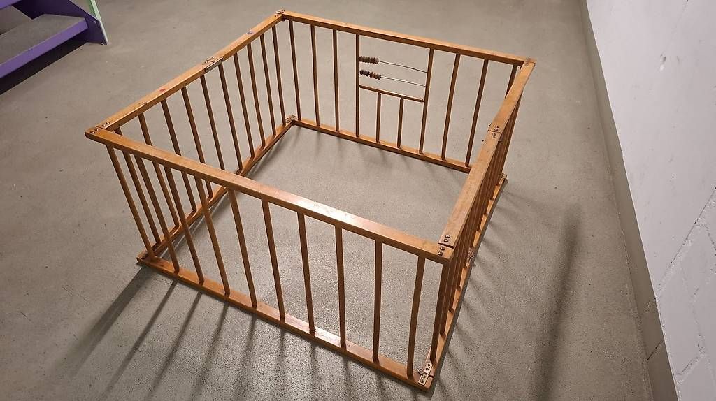 Box & Barriere di sicurezza: Laufgitter Holz  – Usato da Kloten venduto da Hanika63 1