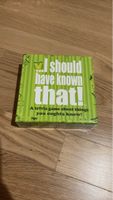 Trivia Game I Should Have Known That Like New