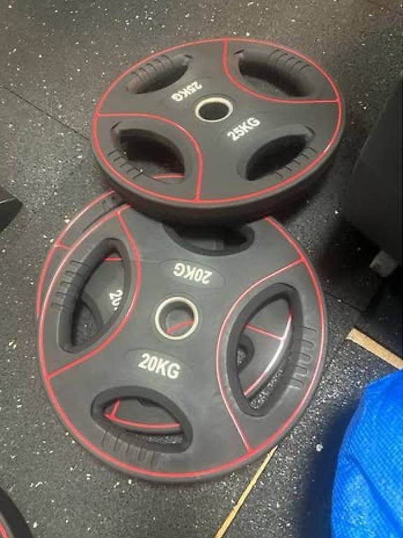 Hanteln & Gewichte: ATX Hantelscheiben Polyurethan 4-Grip – Gebraucht aus Glattpark(Opfikon) von Subathiny01 3