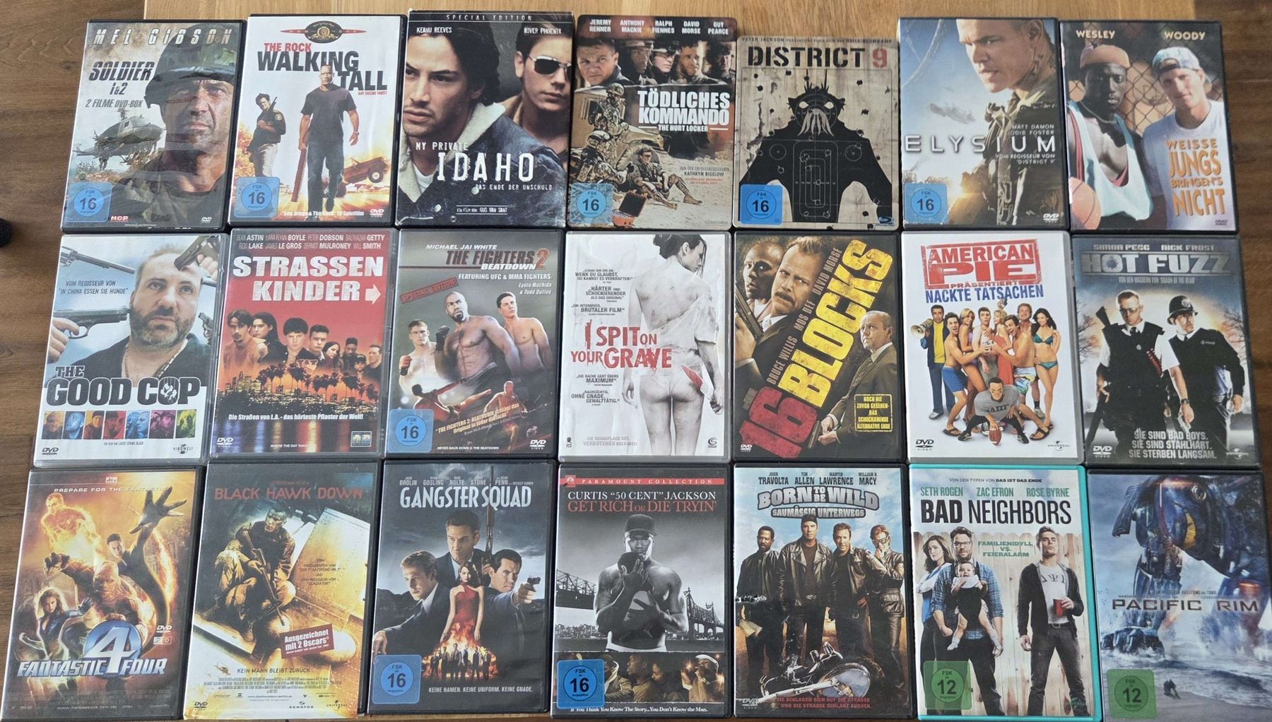 Tutti i DVDs: DVD-Sammlung diverse Filme – Usato da Rüeggisberg venduto da pirelli_01