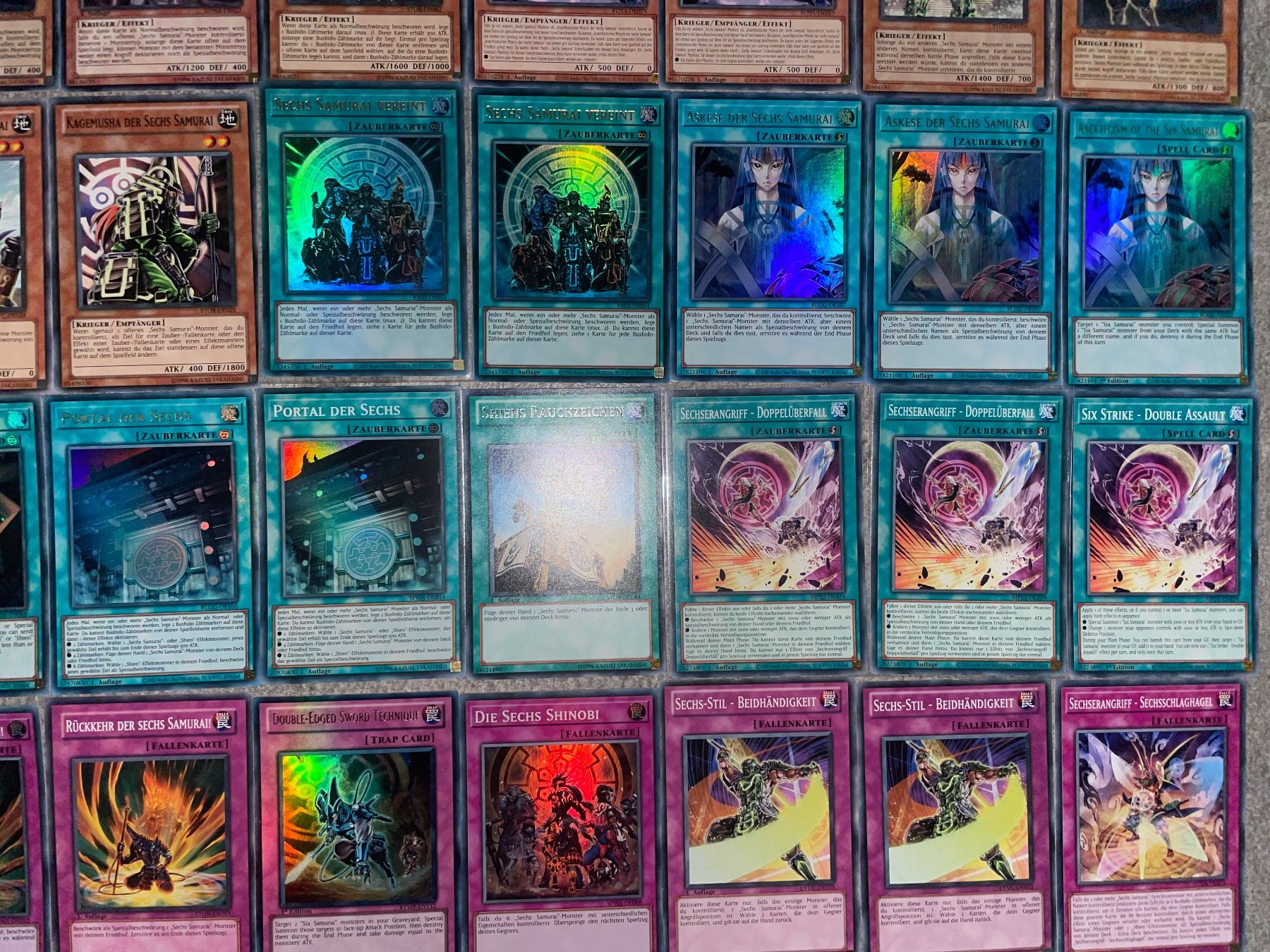 Yugioh Carte collezionabili: YuGiOh Neu Sechs Samurai Deck! – Nuovo (secondo la descrizione) da Altstätten SG venduto da ChangeMaker 4