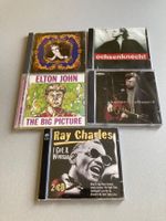 5 CDs - Elton John, Ray Charles, Eric Clapton