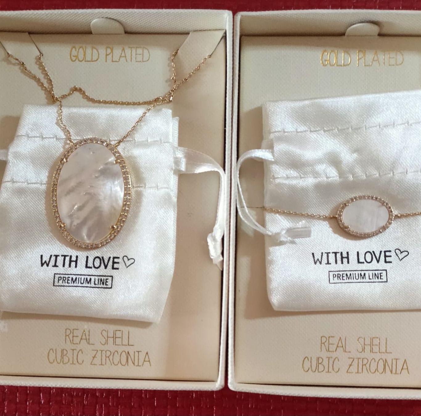 Altri gioielli: Muschelschmuck vergoldet – Nuovo (secondo la descrizione) da Luzern venduto da Luzern_Energy 1