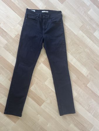 schwarze Levis Jeans 724 Grösse 29/32