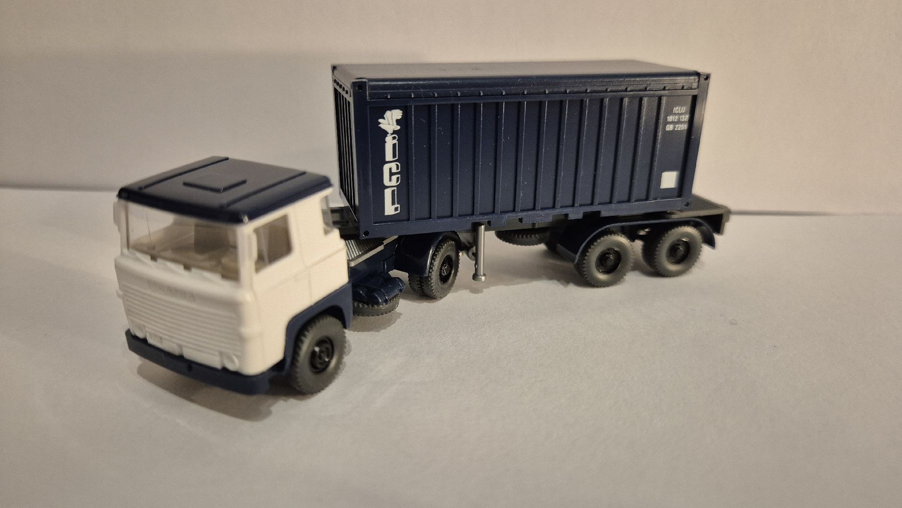 Wiking Modellini d'auto: Scania mit Containerauflieger von Wiking – Nuovo (secondo la descrizione) da Uznach venduto da Katinka83 6