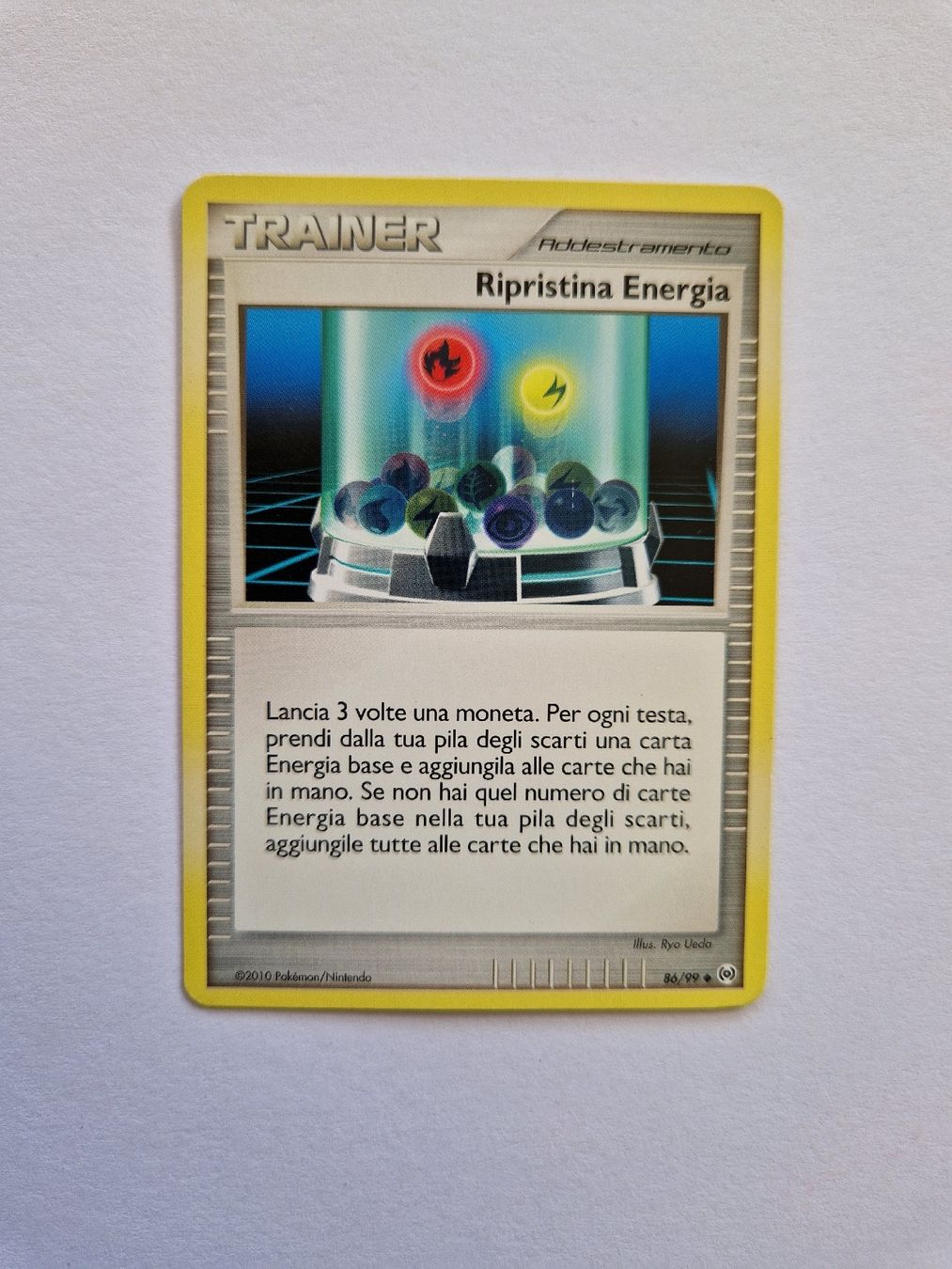Pokémon Sammelbilder & Trading cards: Energy Restore - Arceus - IT - Ab 1 – Gebraucht aus Romont FR von raj_sjv9